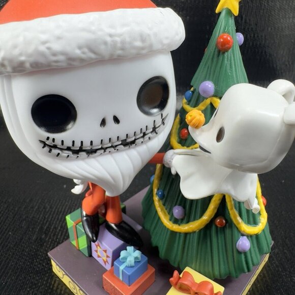 Jack Skellington & Zero Pop Figure The Nightmare Before Christmas Santa Holiday - Picture 10 of 15